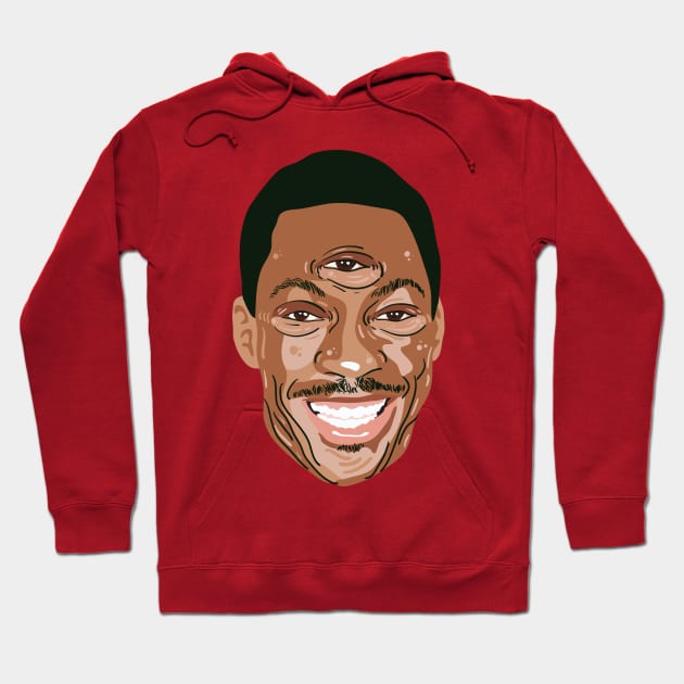 Enlightened Eddie Hoodie by nicholashugginsdesign